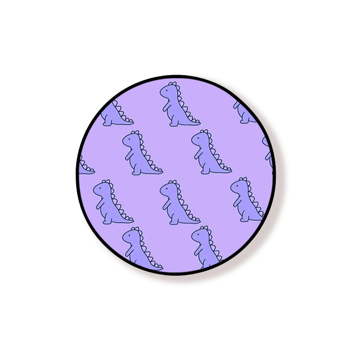 Purple Dino Grip Holder