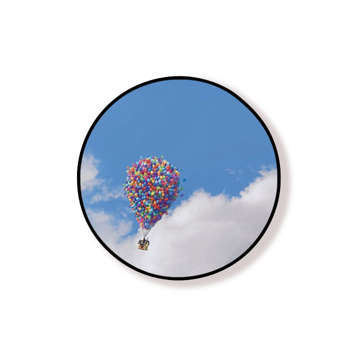 "UP" Inspired Grip Holder