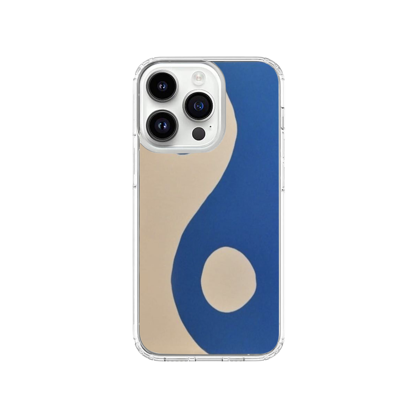 Blue And Cream Simplicity Case