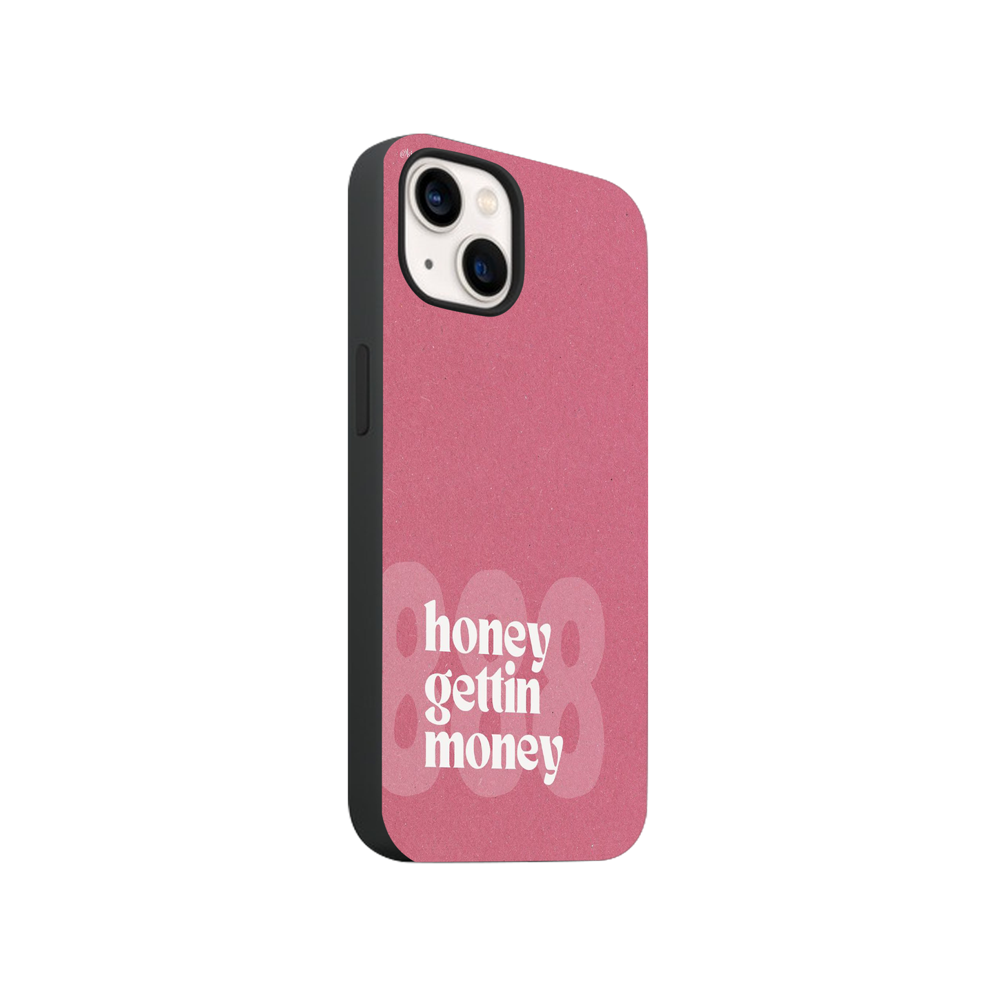 Honey Gettin Money Pink Glittery Case