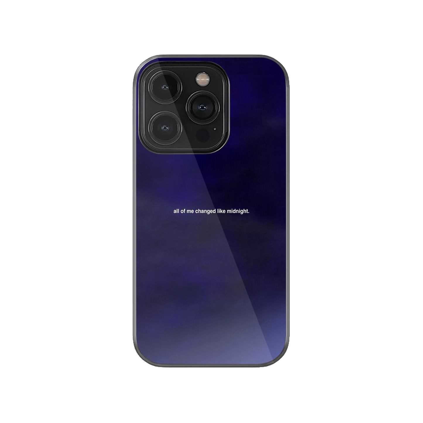 Taylor Swift Inspired Dark Blue Case