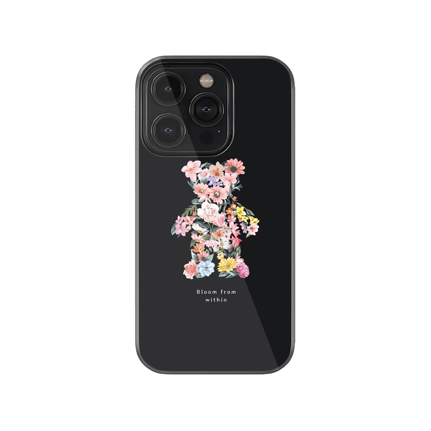 Bloom From Within Floral Bear Case