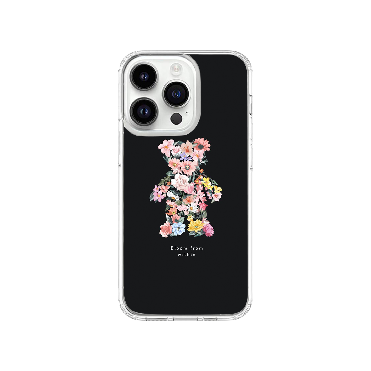 Bloom From Within Floral Bear Case