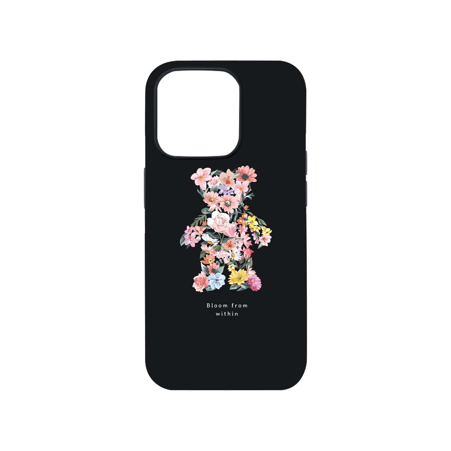 Bloom From Within Floral Bear Case