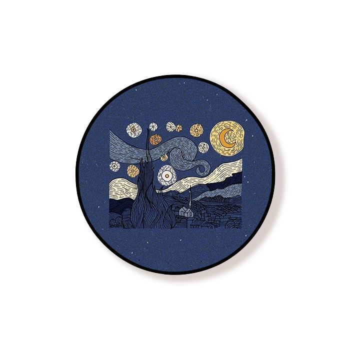 Van Gogh Dark Blue Grip Holder