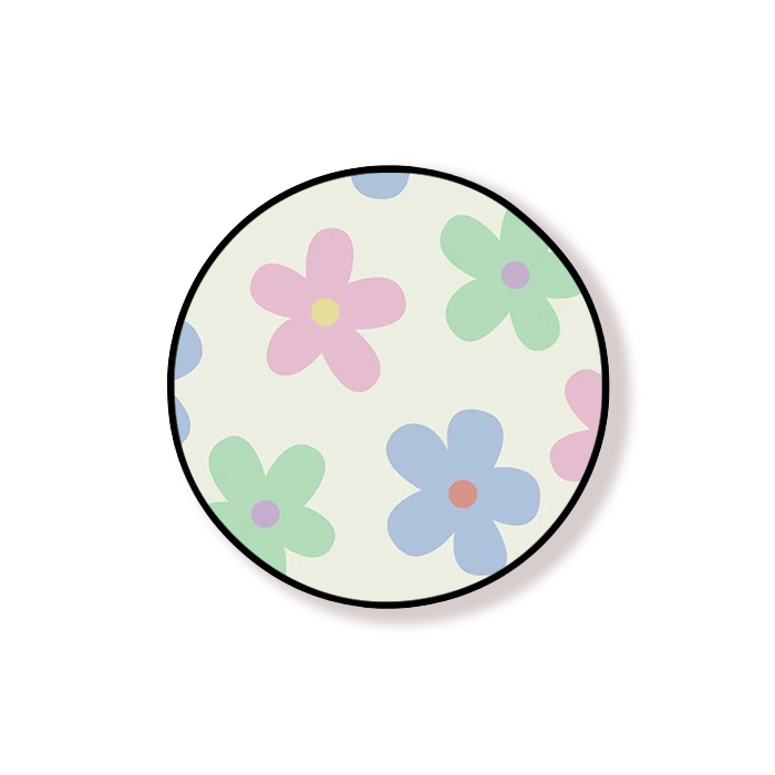 Multicolor Flowers Grip Holder