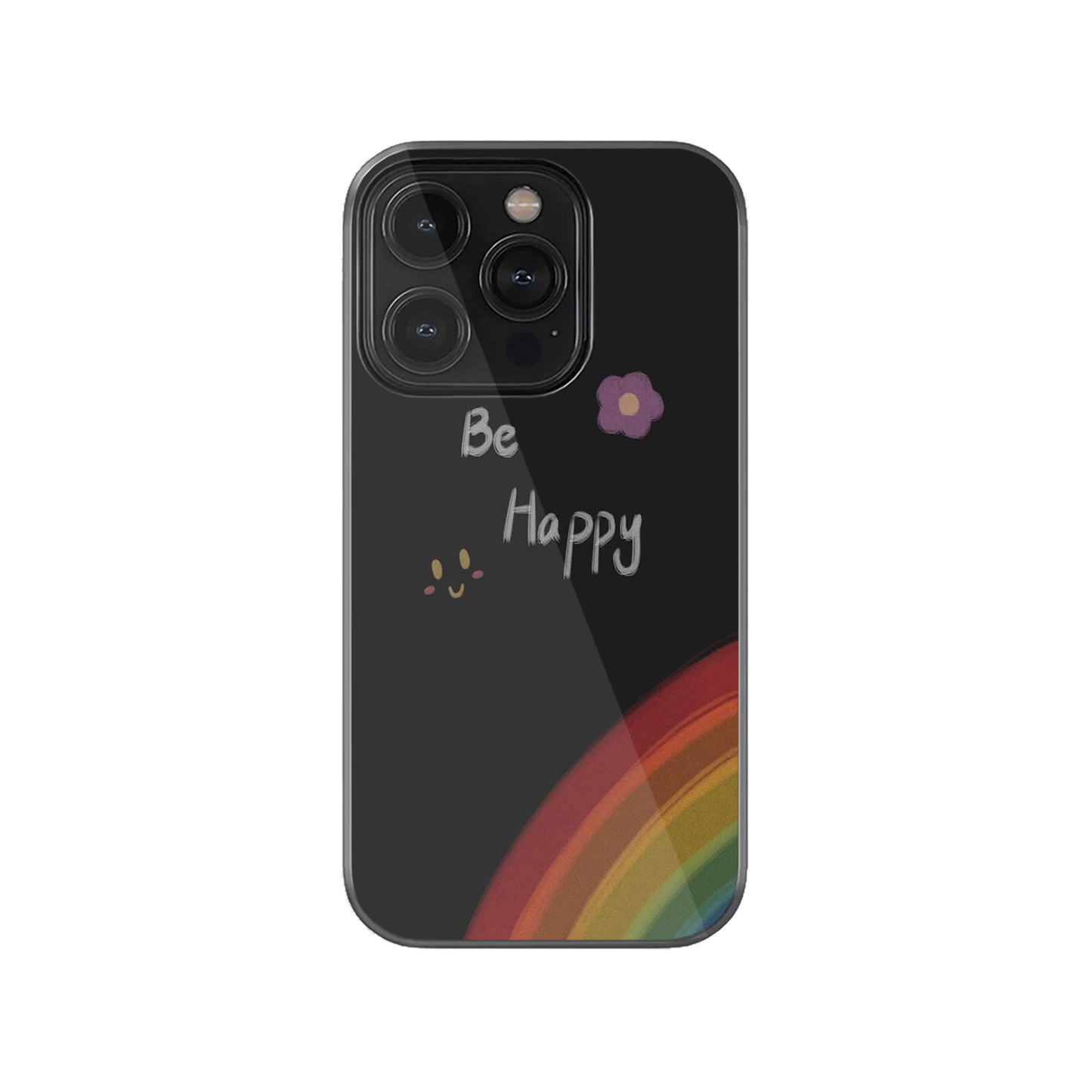 Be Happy Rainbow Case