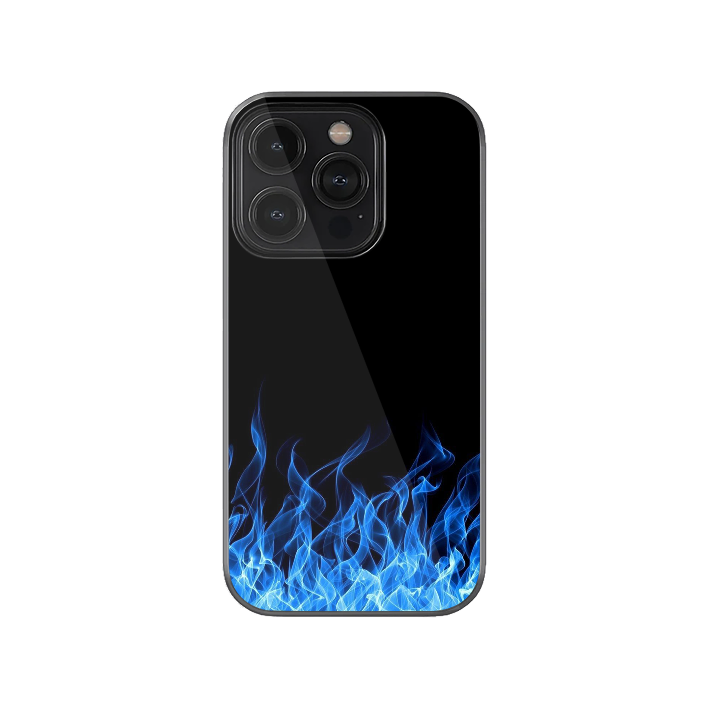 Blue Fiery Case