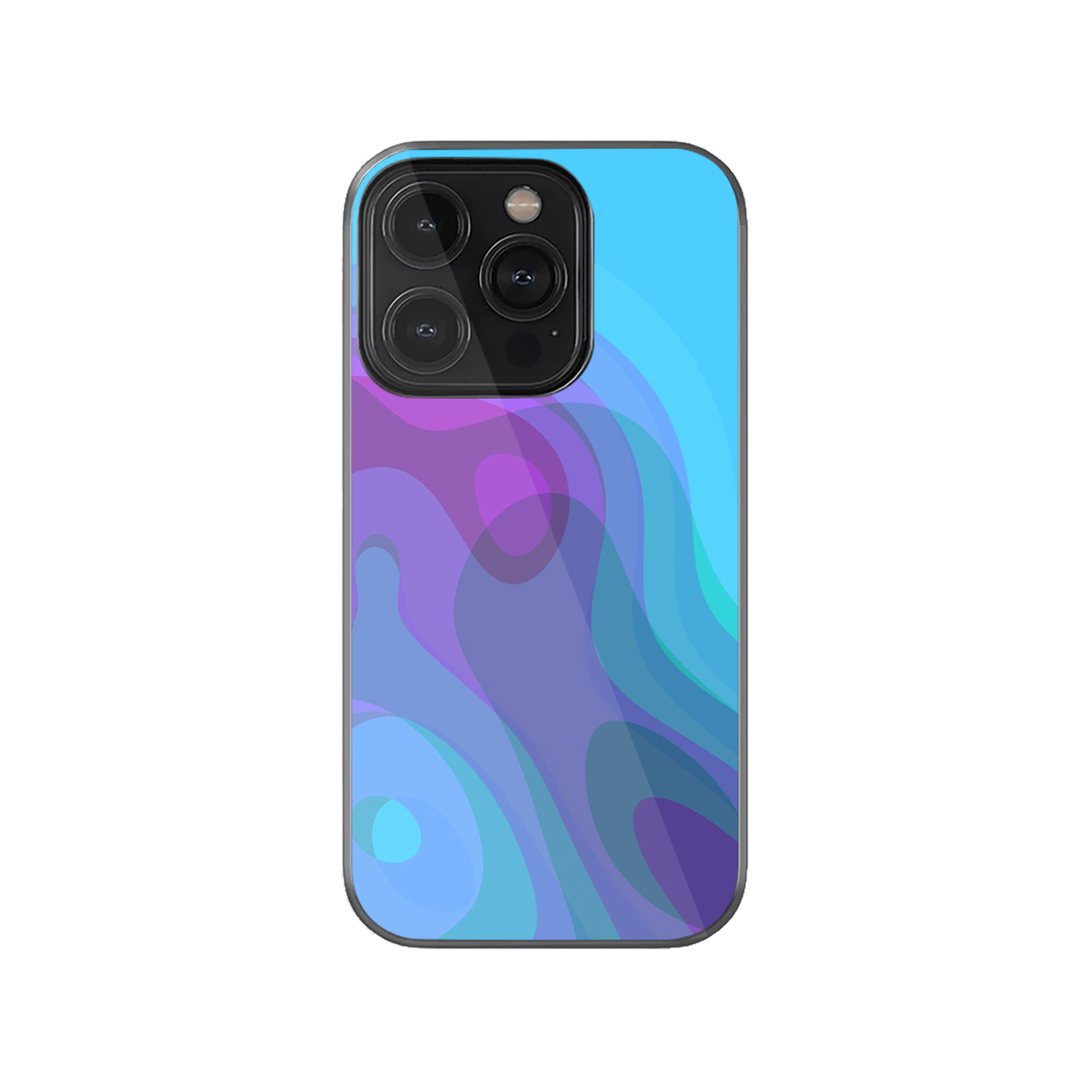 Blue Abstract Case