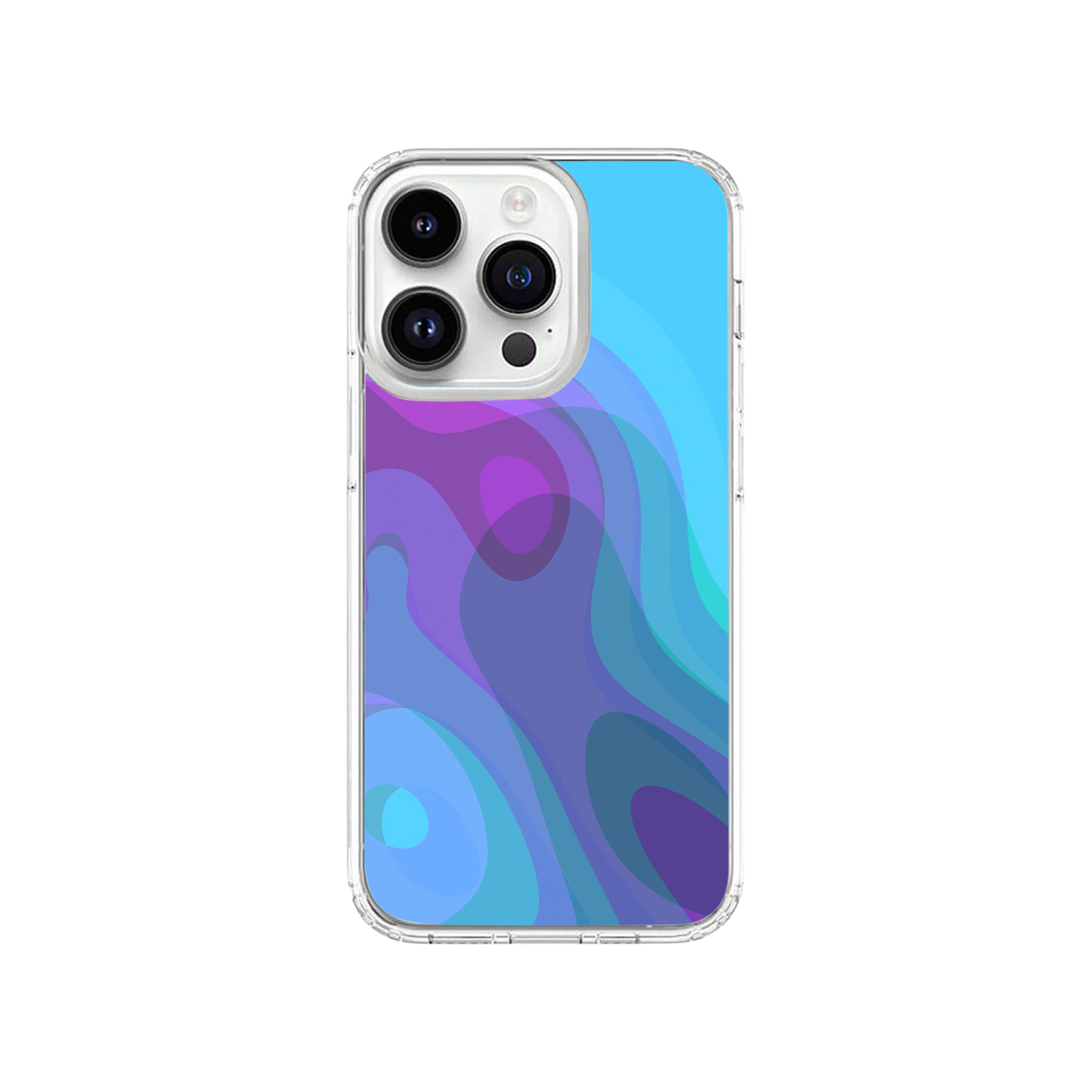 Blue Abstract Case