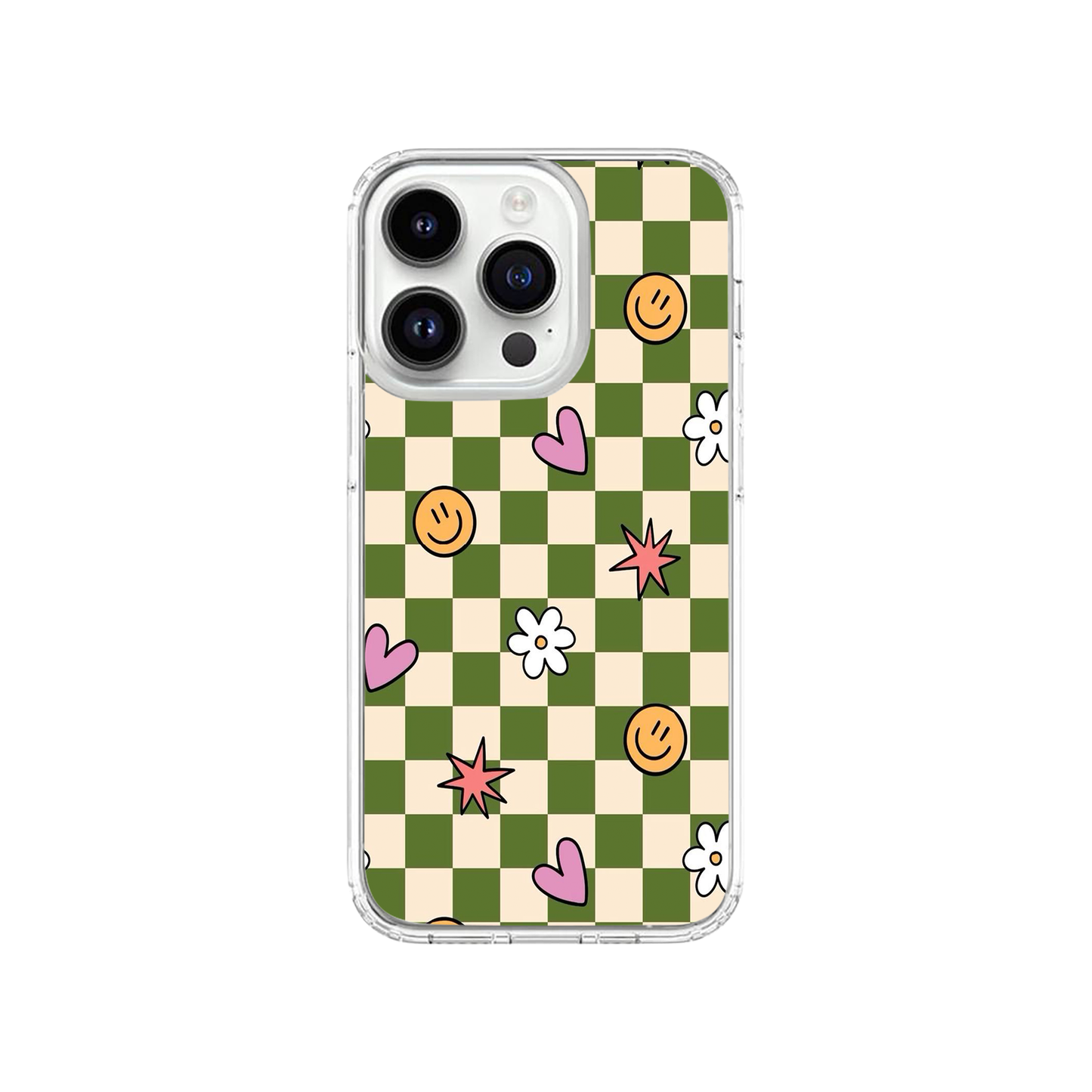 Checkered Heart Case