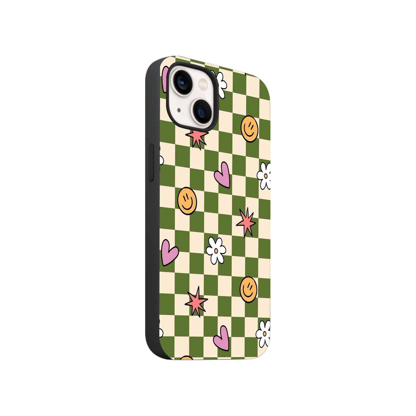 Checkered Heart Case