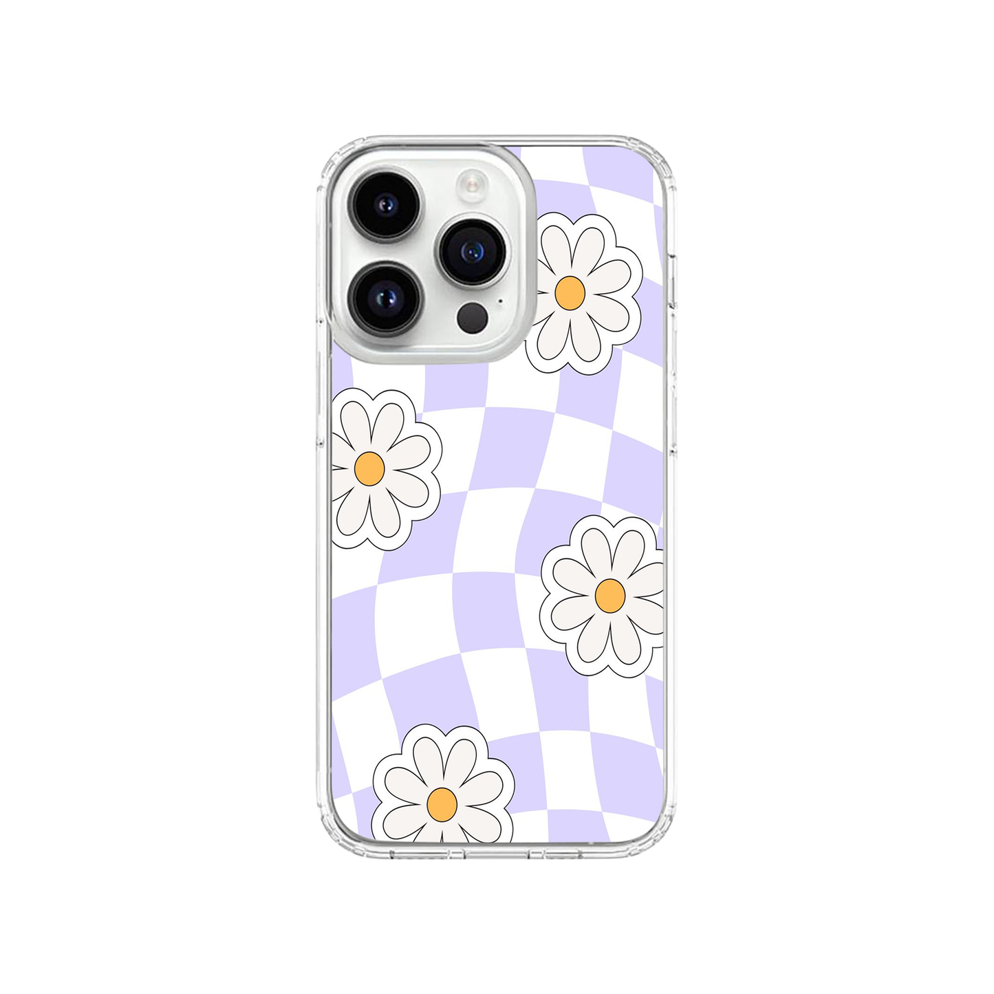 Checkered Floral Case