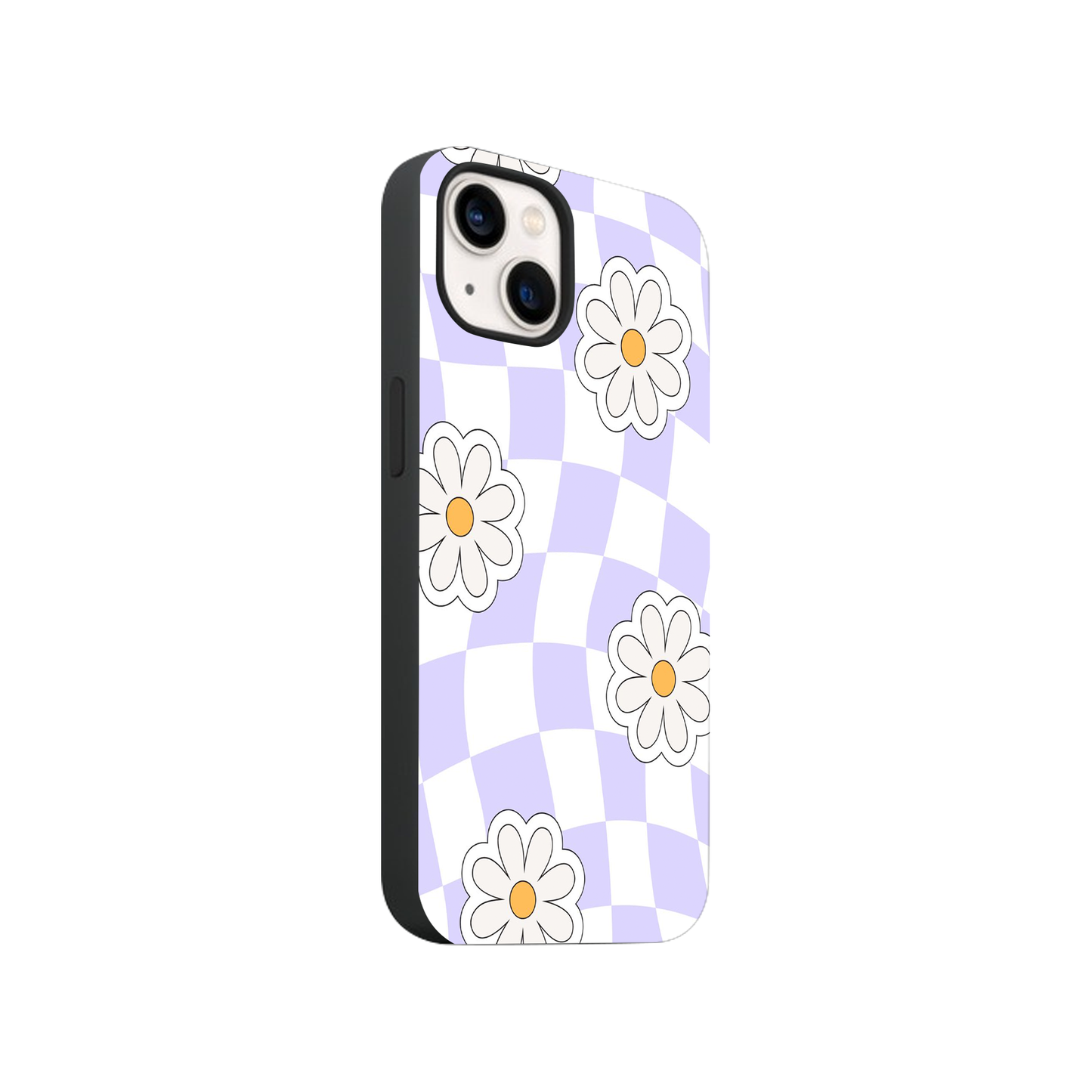 Checkered Floral Case