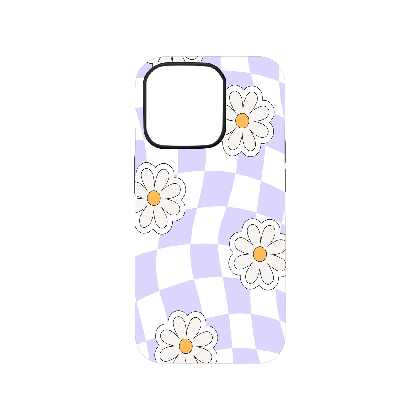 Checkered Floral Case