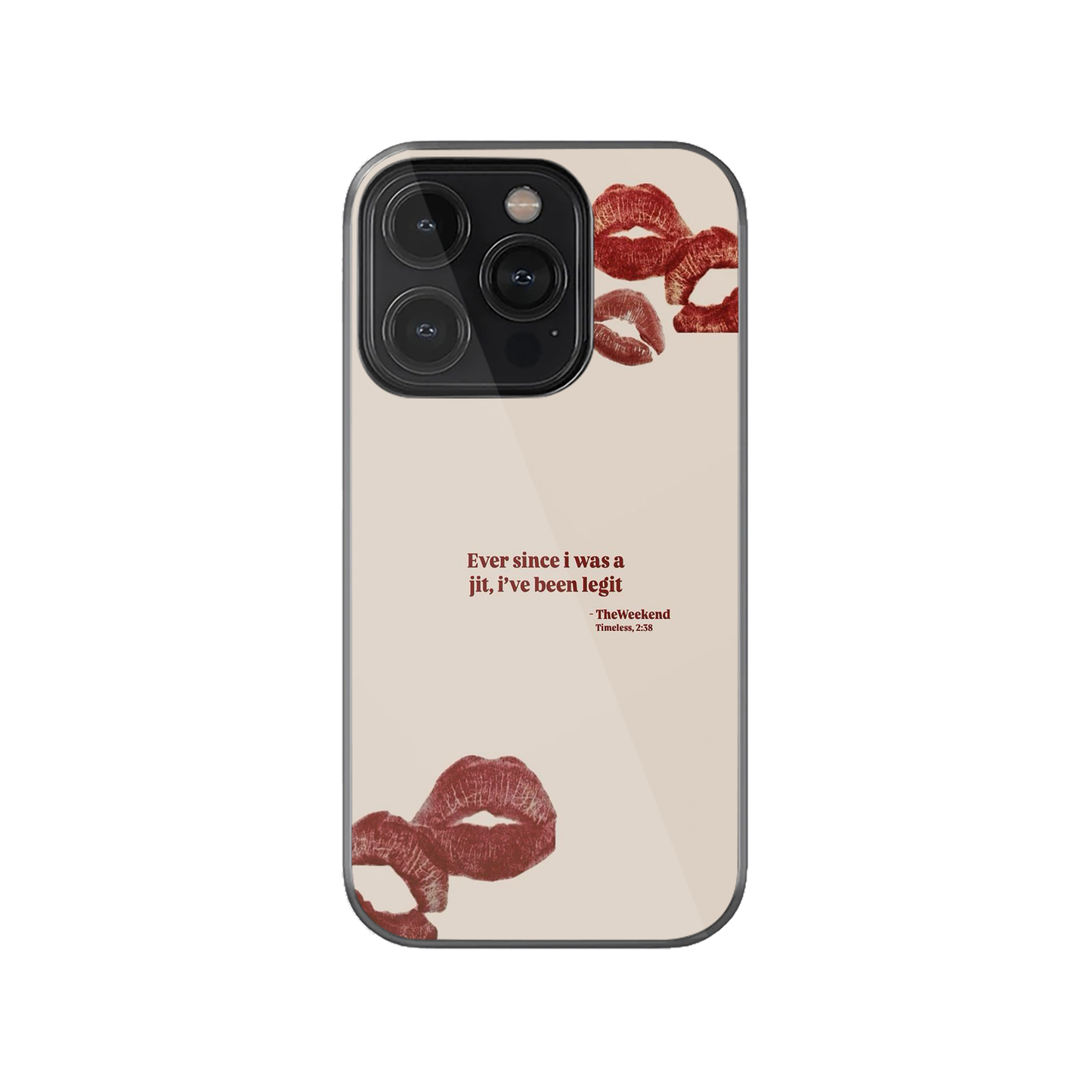 The Weeknd Beige Case