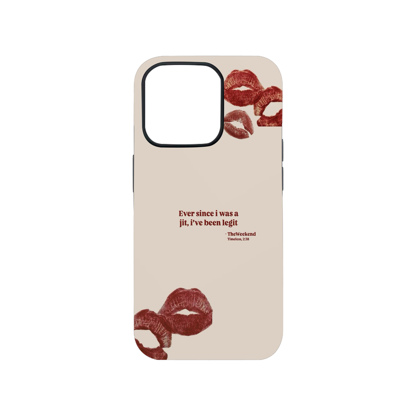 The Weeknd Beige Case