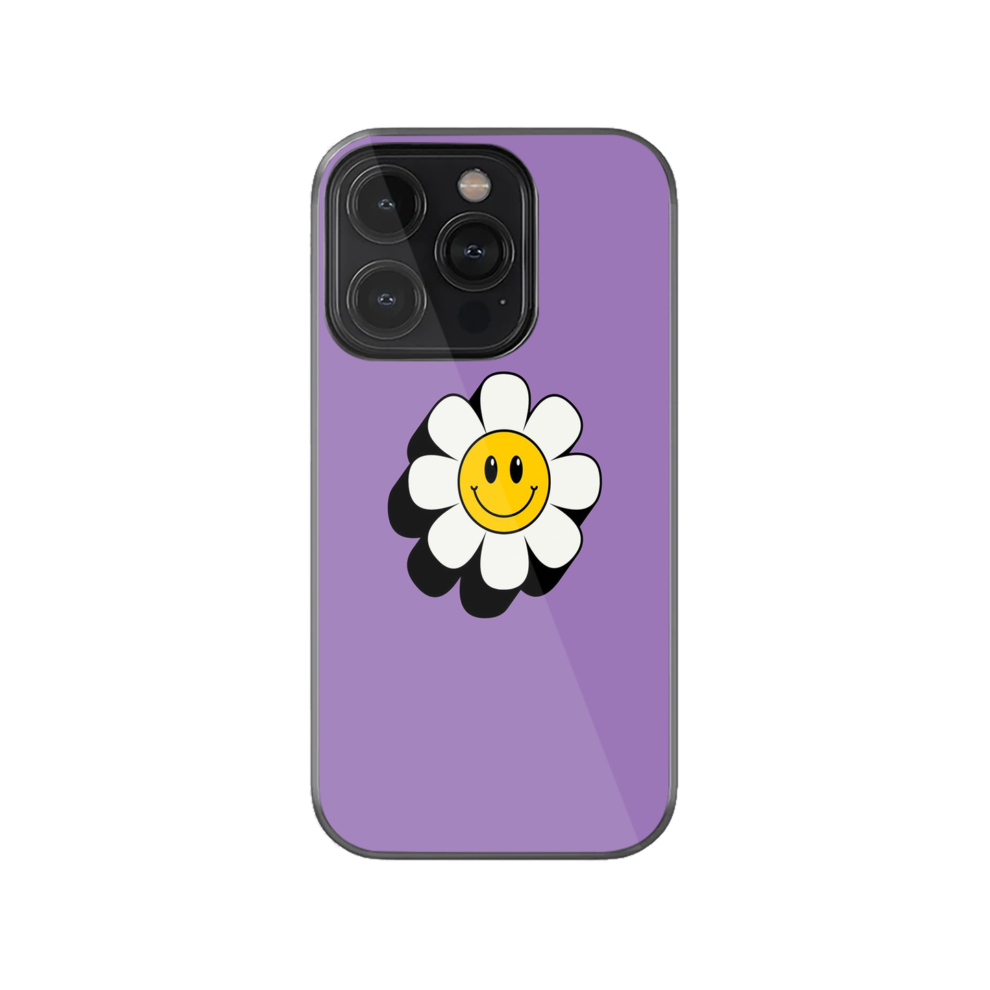 Purple Flower Cartoon Case