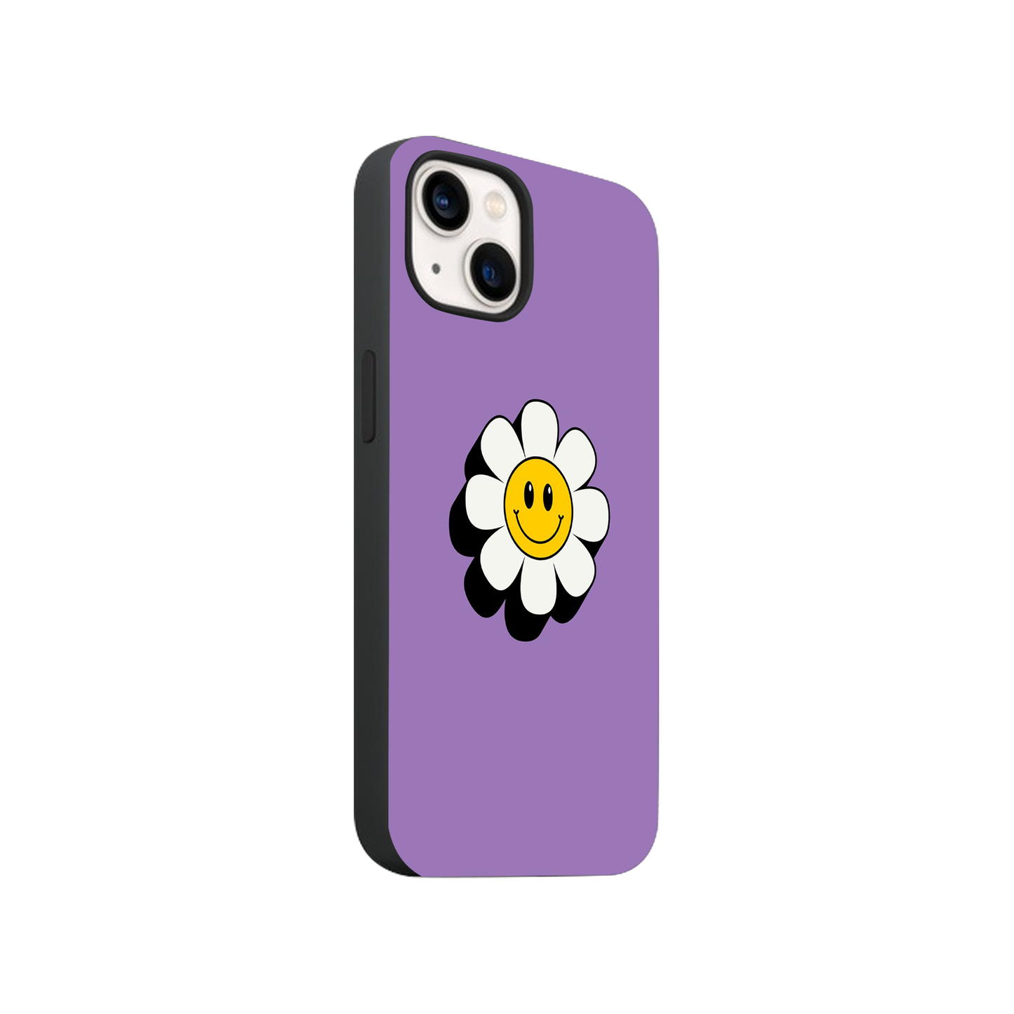Purple Flower Cartoon Case
