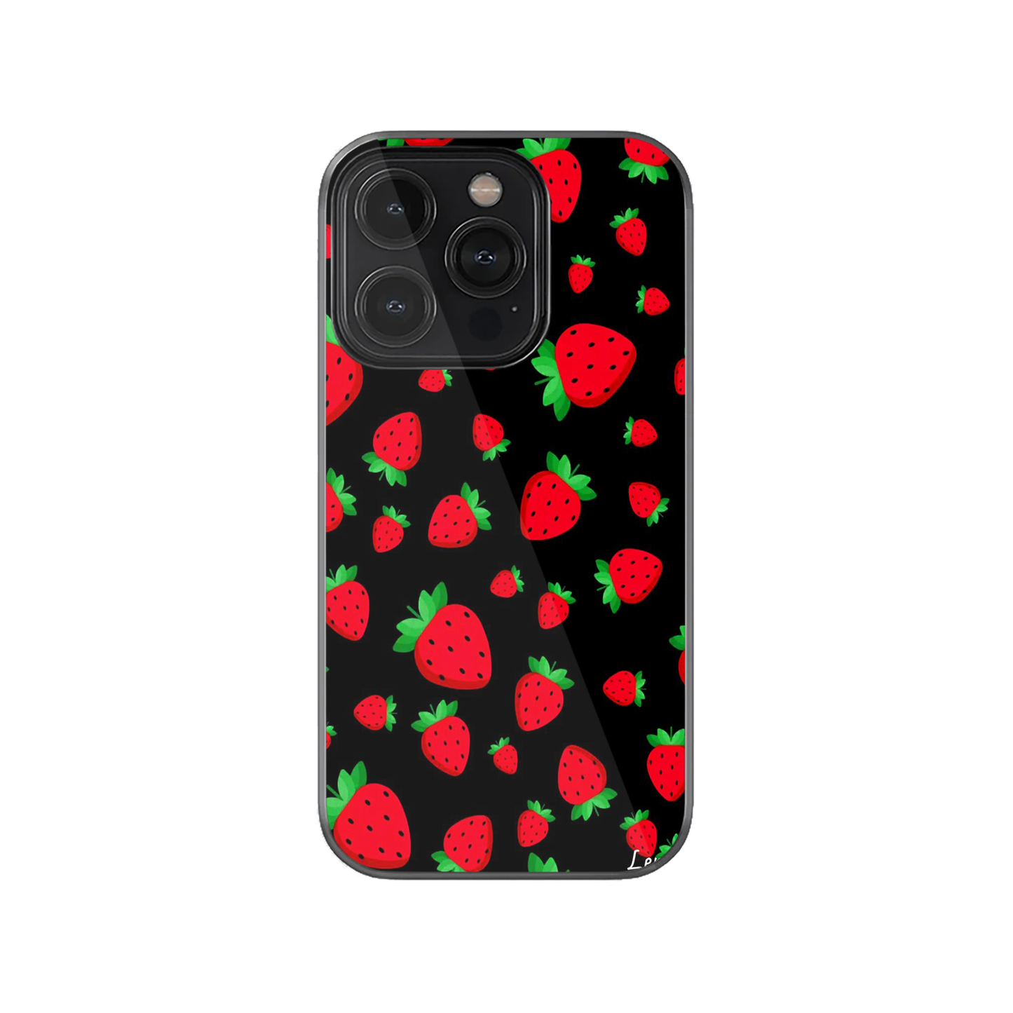 Strawberry Print Case