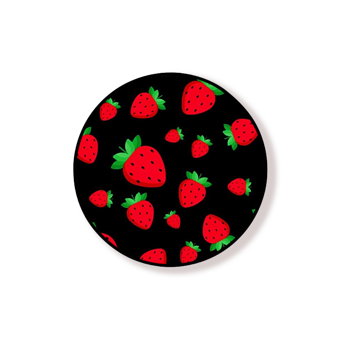 Strawberry Print Grip Holder