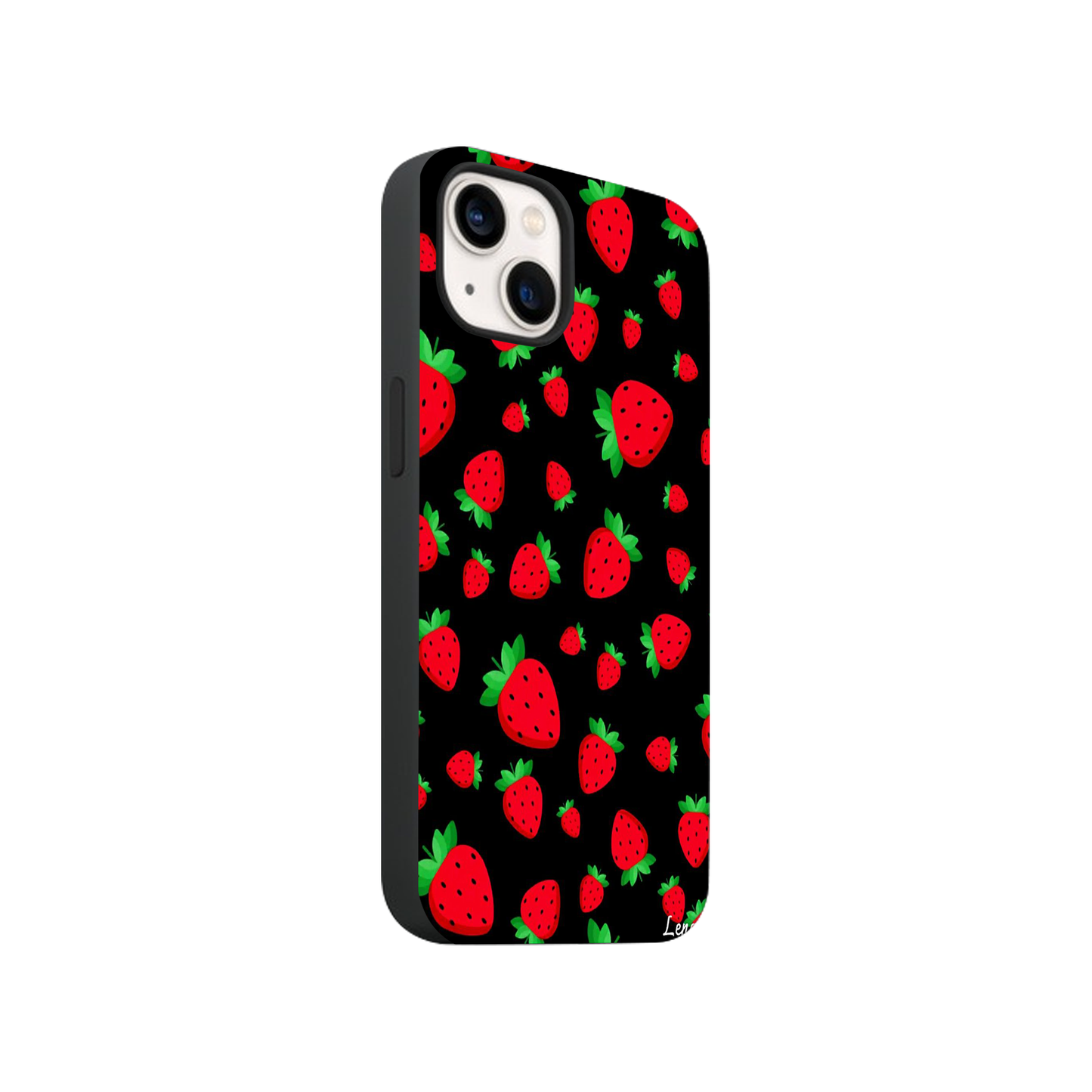 Strawberry Print Case