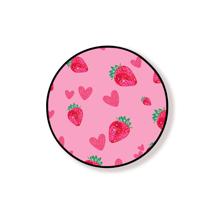 Whimsy Strawberry Grip Holder