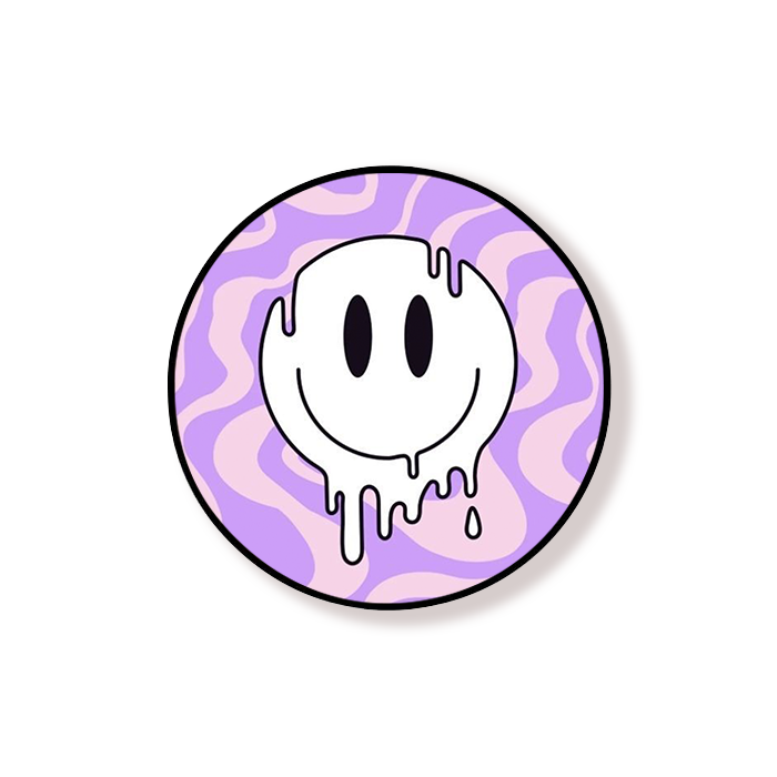 Melting Smiley Grip Holder