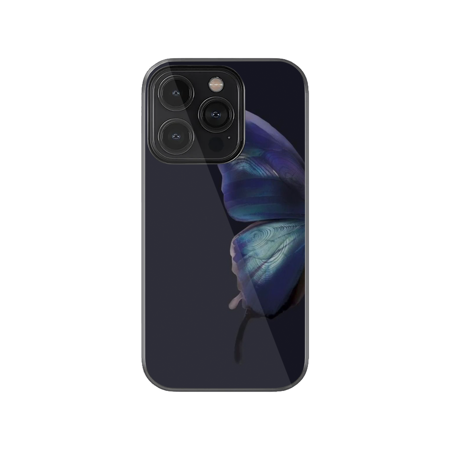 Half Butterfly Black Case