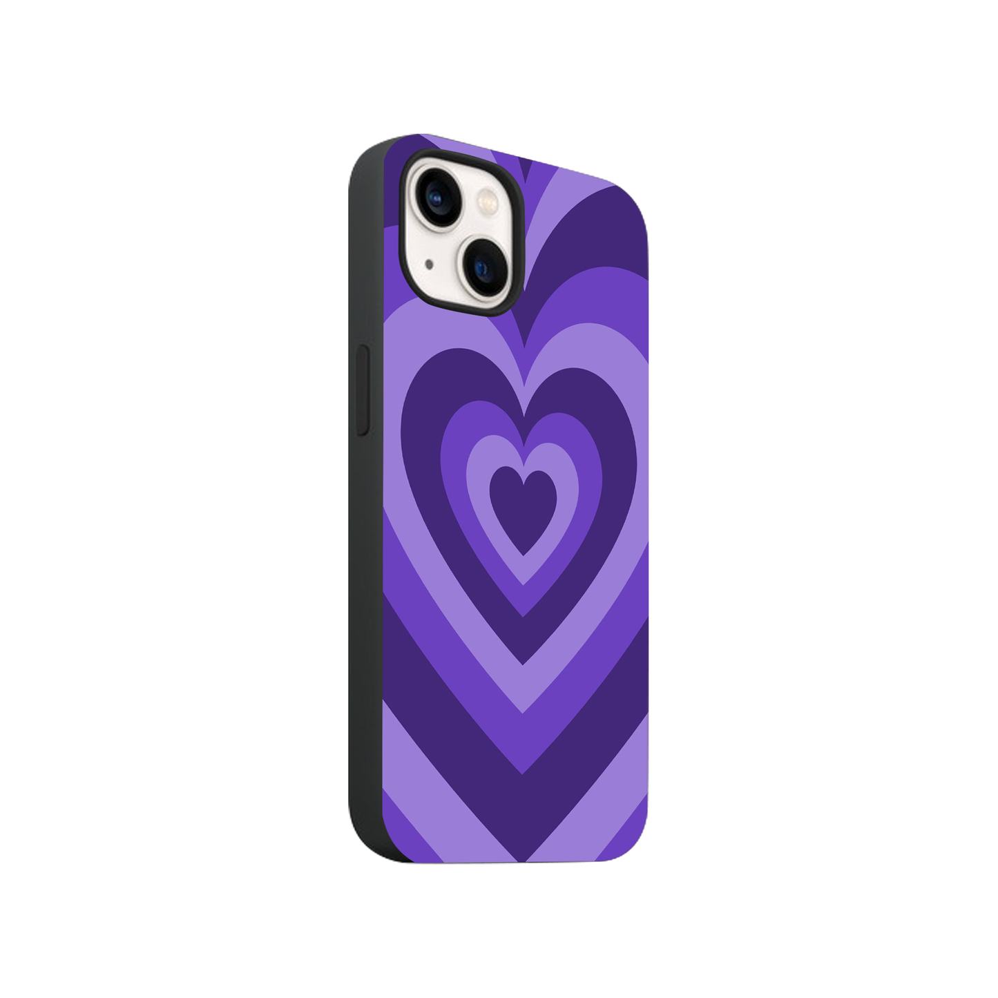 Purple Heart Patterned Case