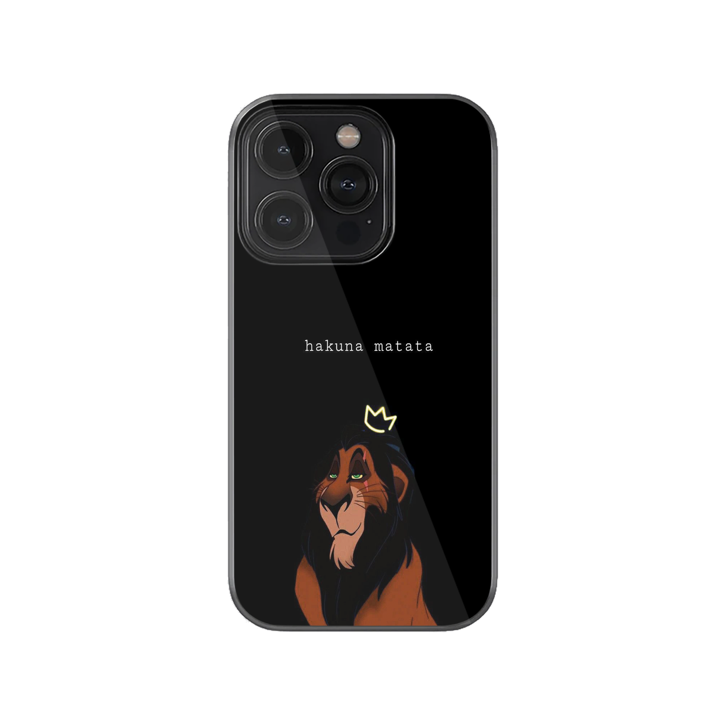 Hakuna Matata Black Case