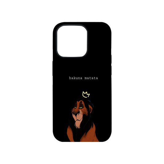 Hakuna Matata Black Case