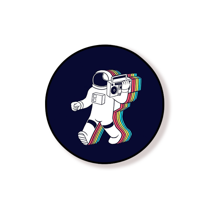 Astronaut Cartoon Grip Holder