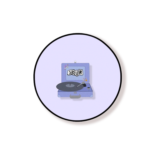 Sour Record Player Grip Holder