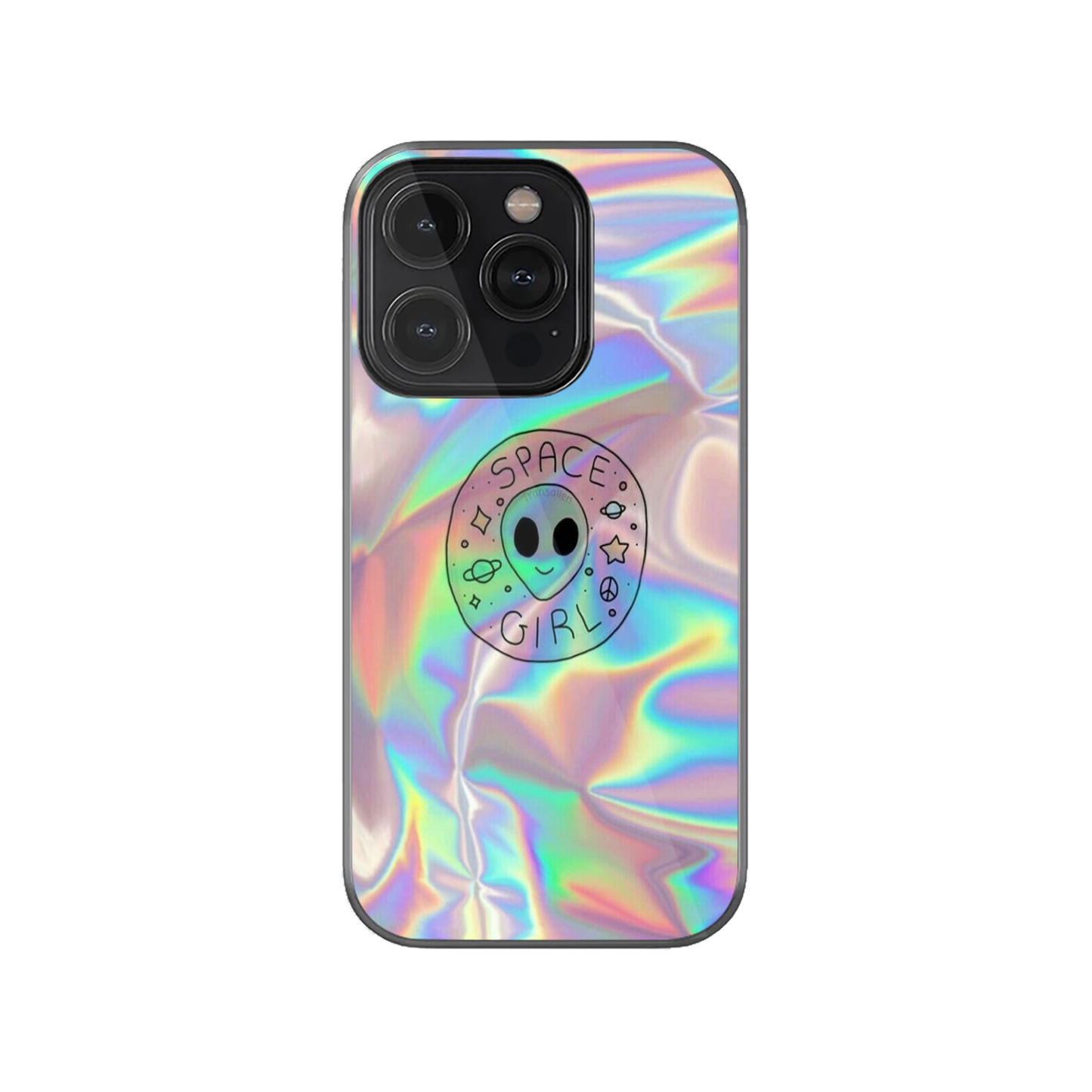 Holographic Space Girl Case