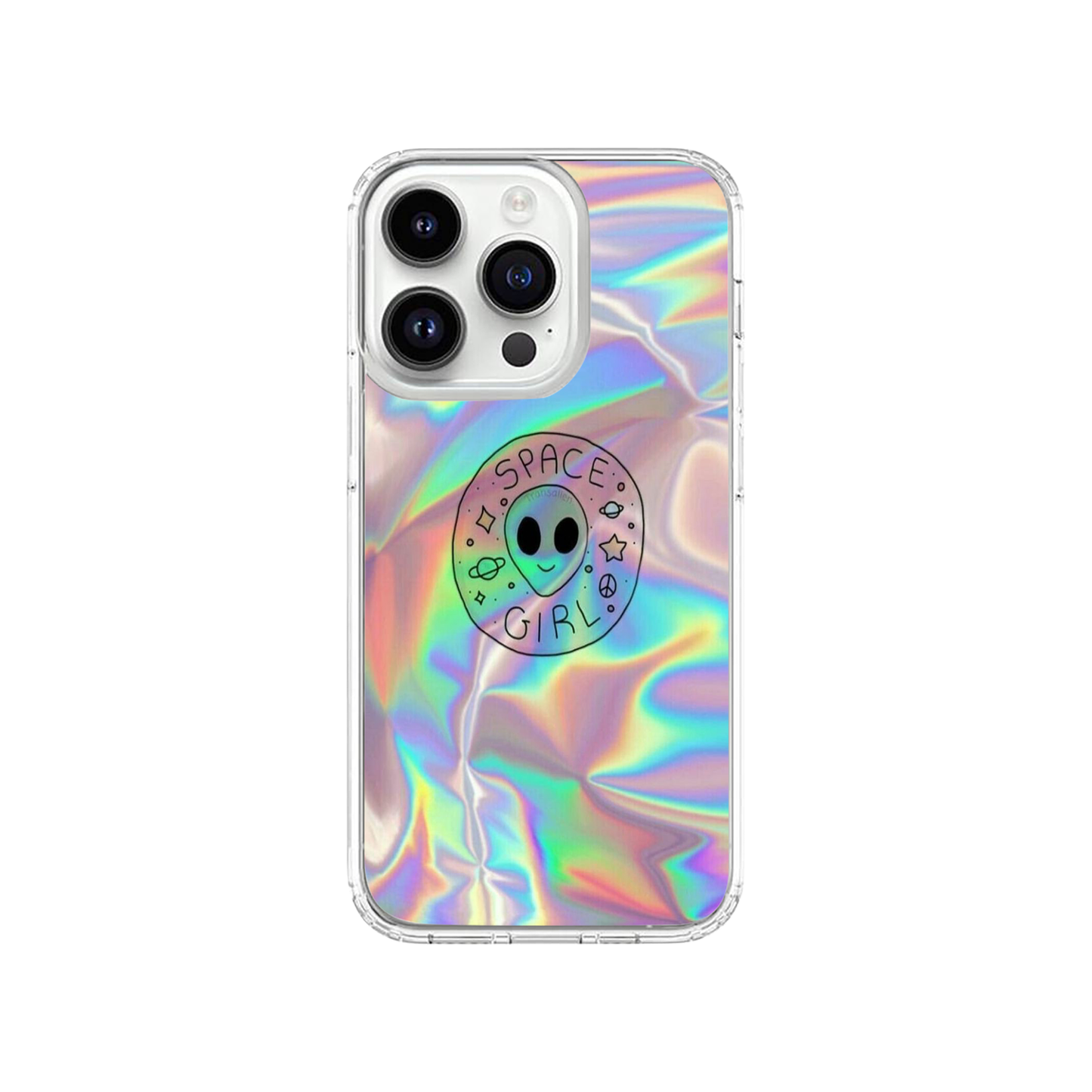 Holographic Space Girl Case