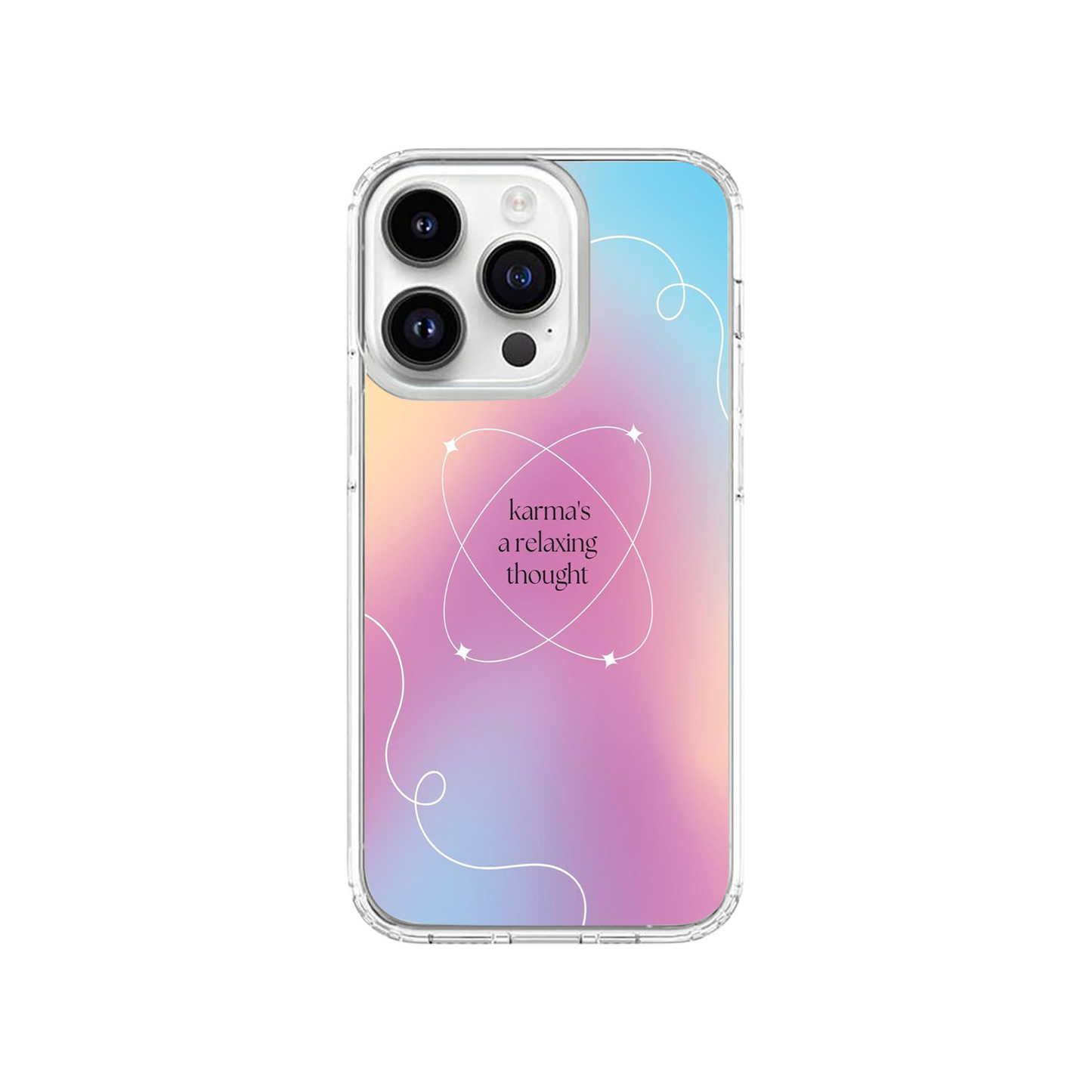 Karma's A Relaxing Thought Pastel Case