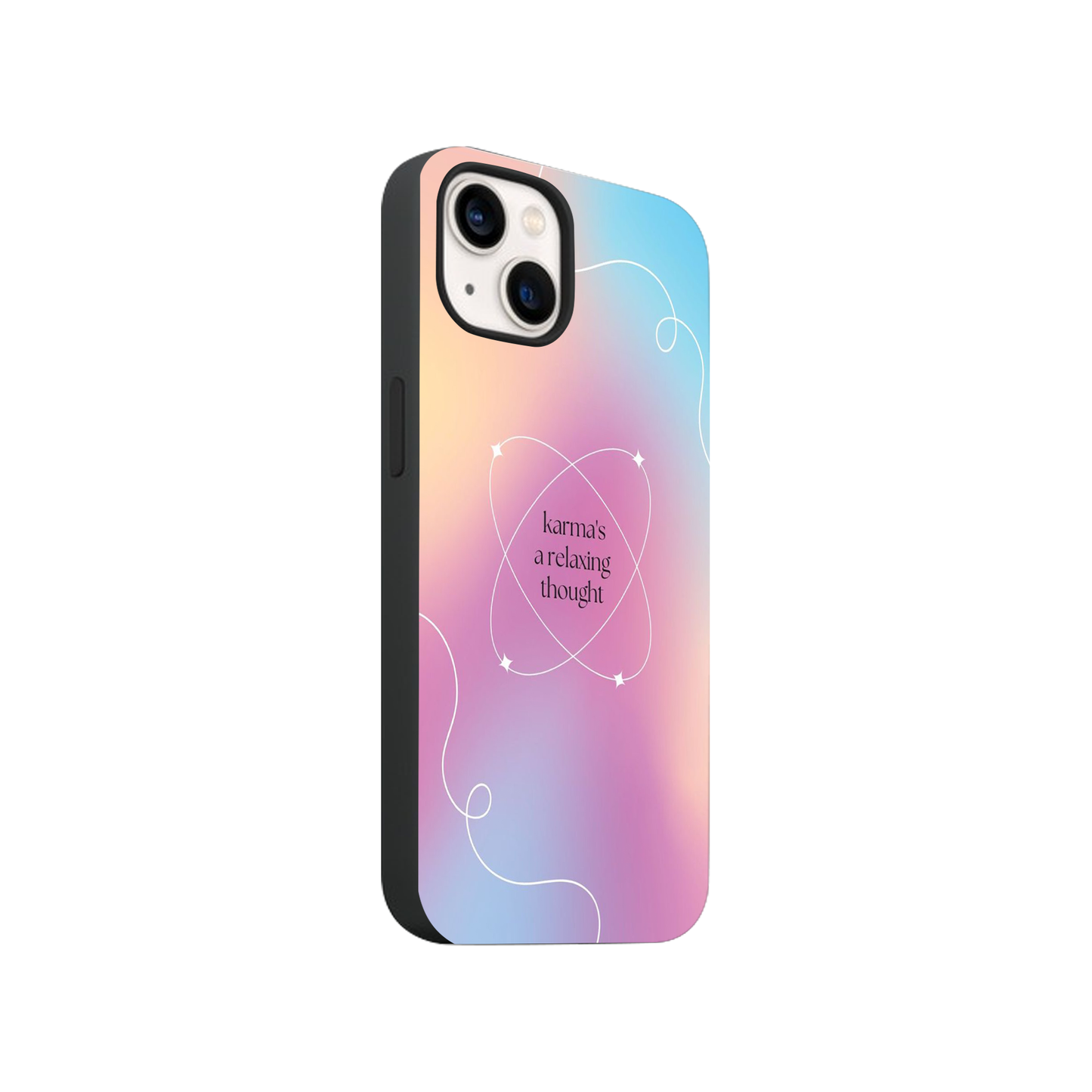 Karma's A Relaxing Thought Pastel Case