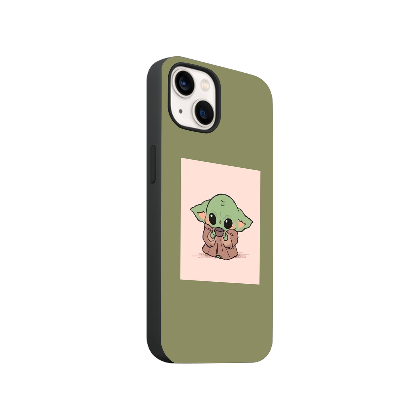 Dusty Green Baby Yoda Case