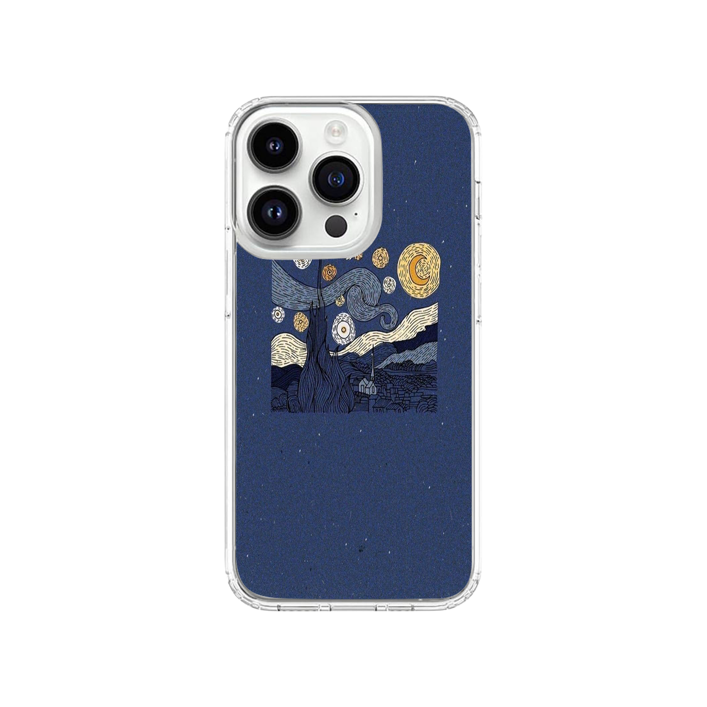 Van Gogh Dark Blue Case