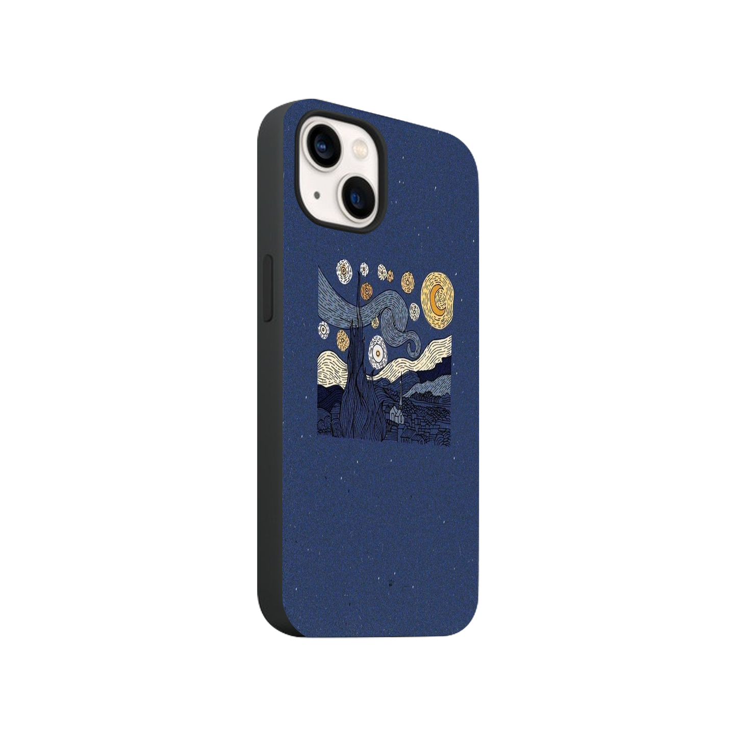 Van Gogh Dark Blue Case