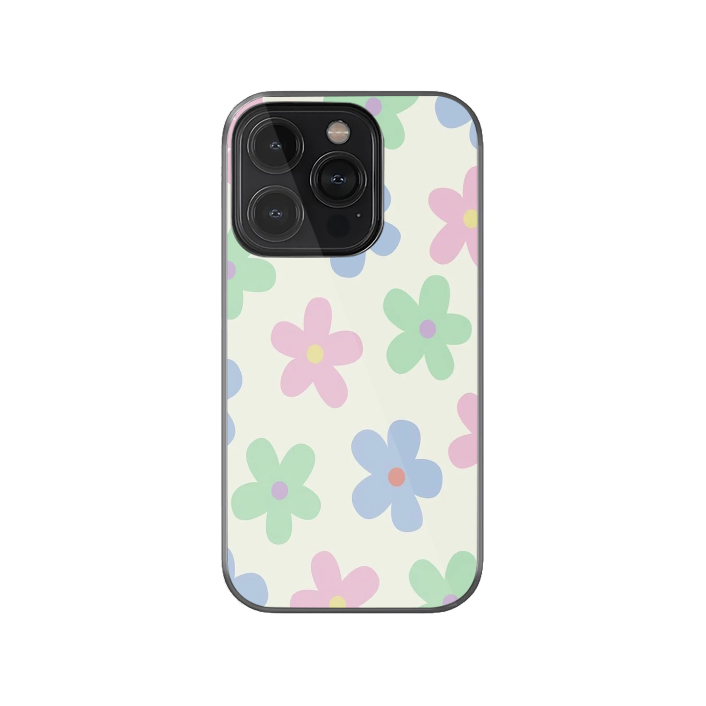 Multicolor Flower Print Case