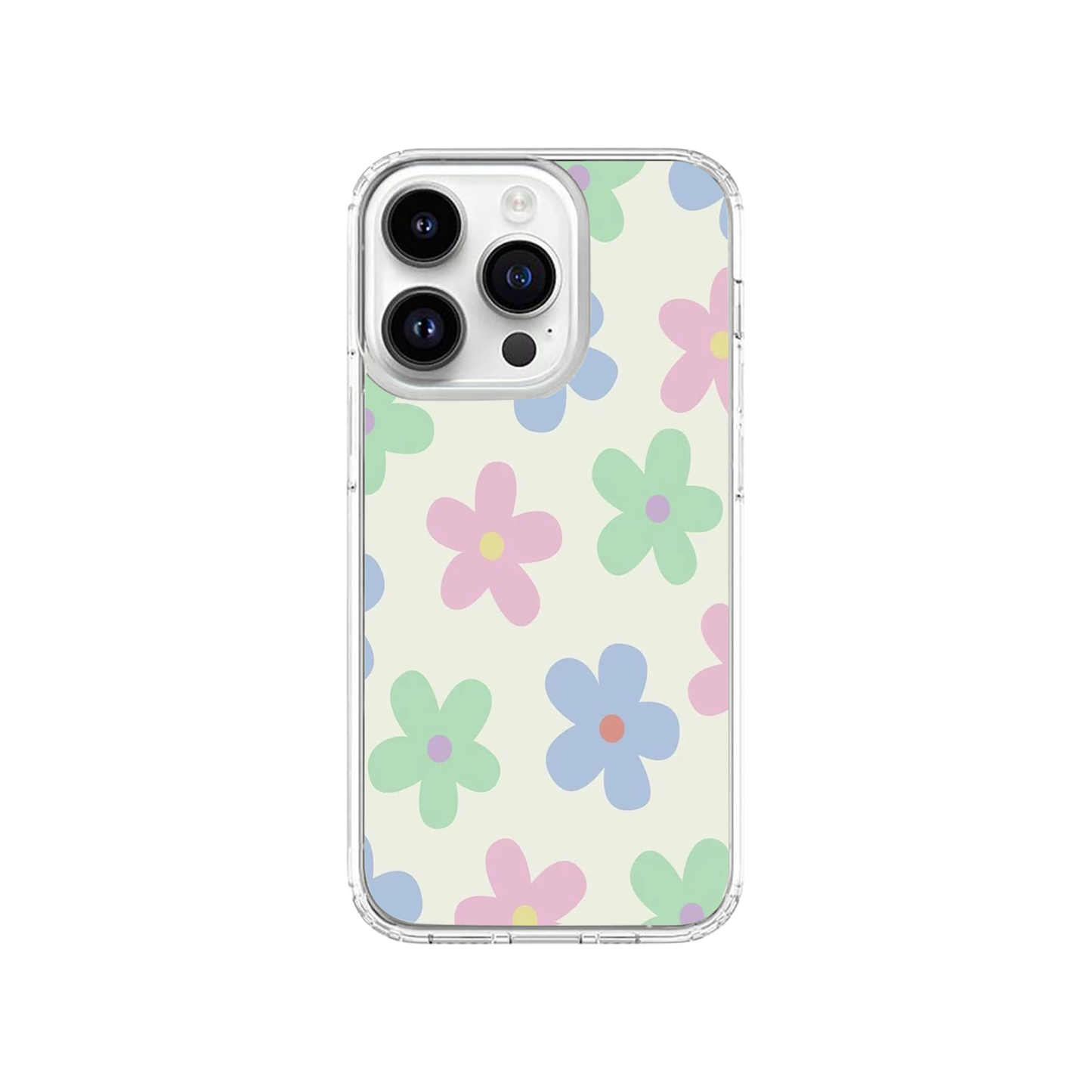 Multicolor Flower Print Case