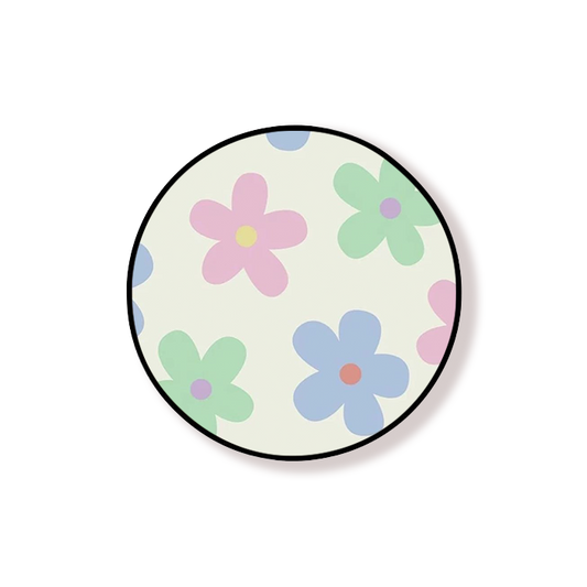 Multicolor Flowers Grip Holder