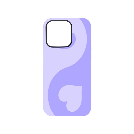 Purple Heart Yin Yang Case