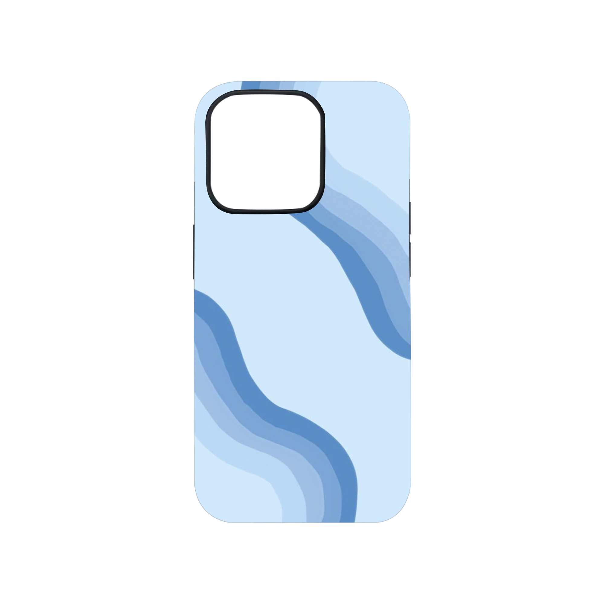 Blue Wavey Case – Sleek Cases | Anti Yellow Cases At 199