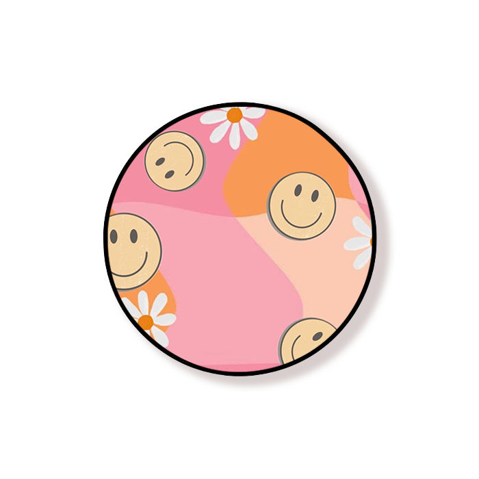 Groovy Smiley Grip Holder