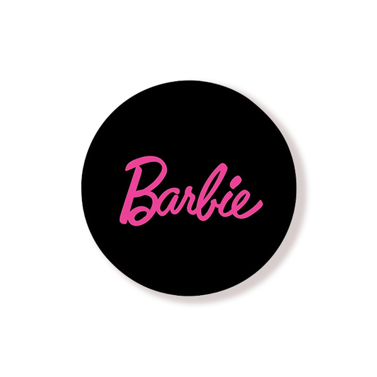 Barbie Black Round Pop Holder