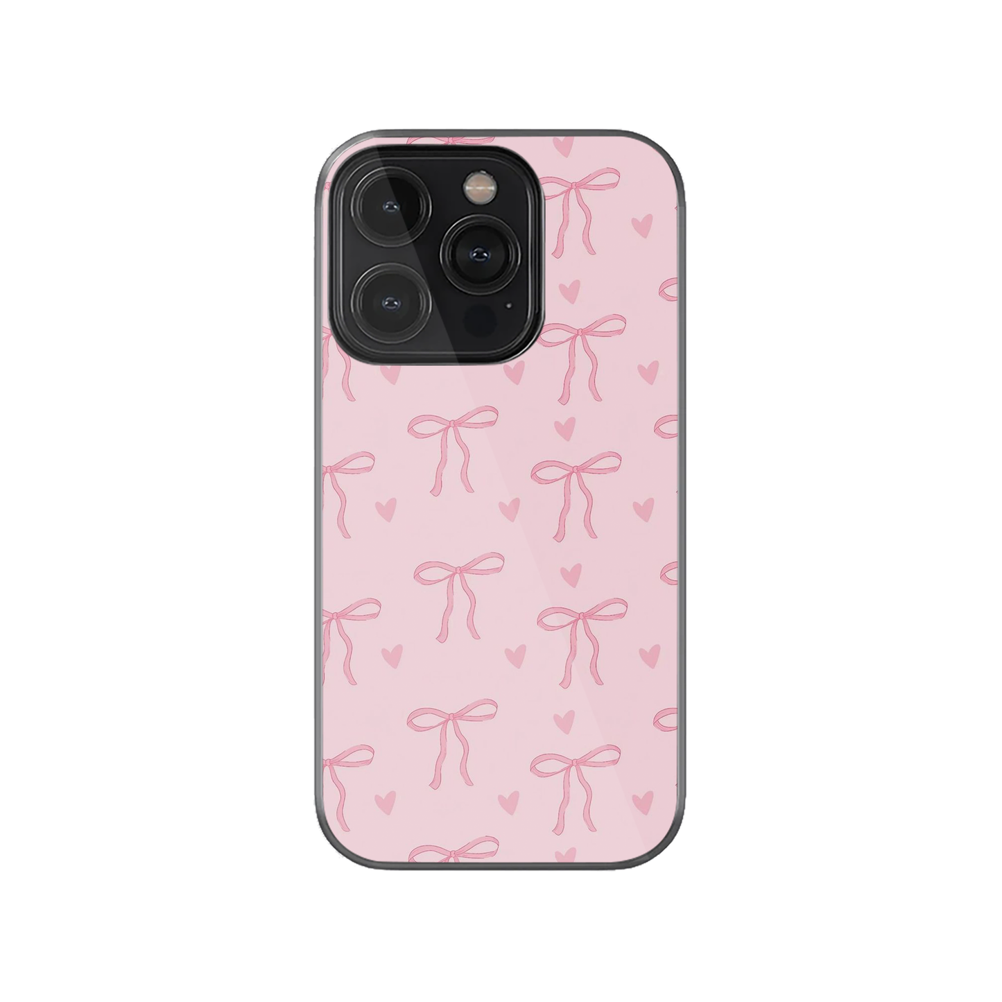 Bows & Hearts Pink Case