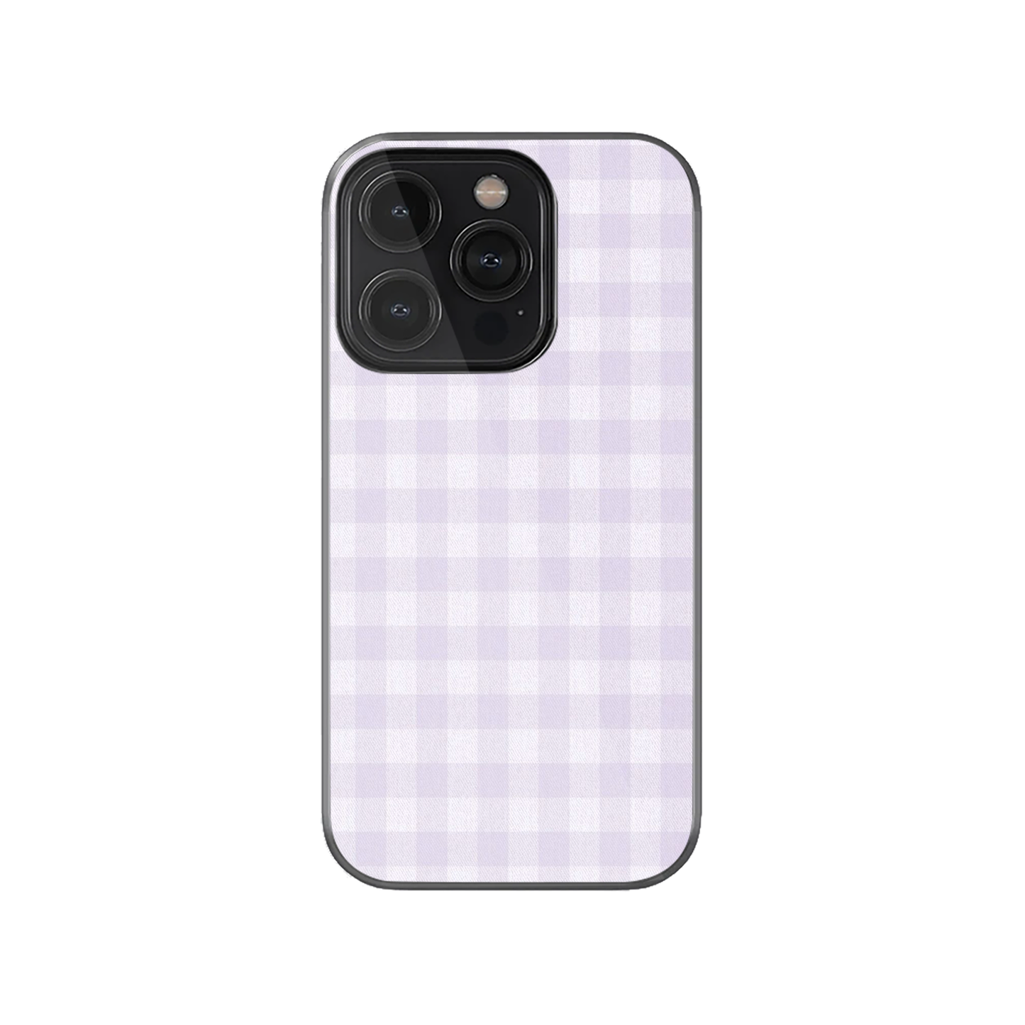 Lilac Plaid Case